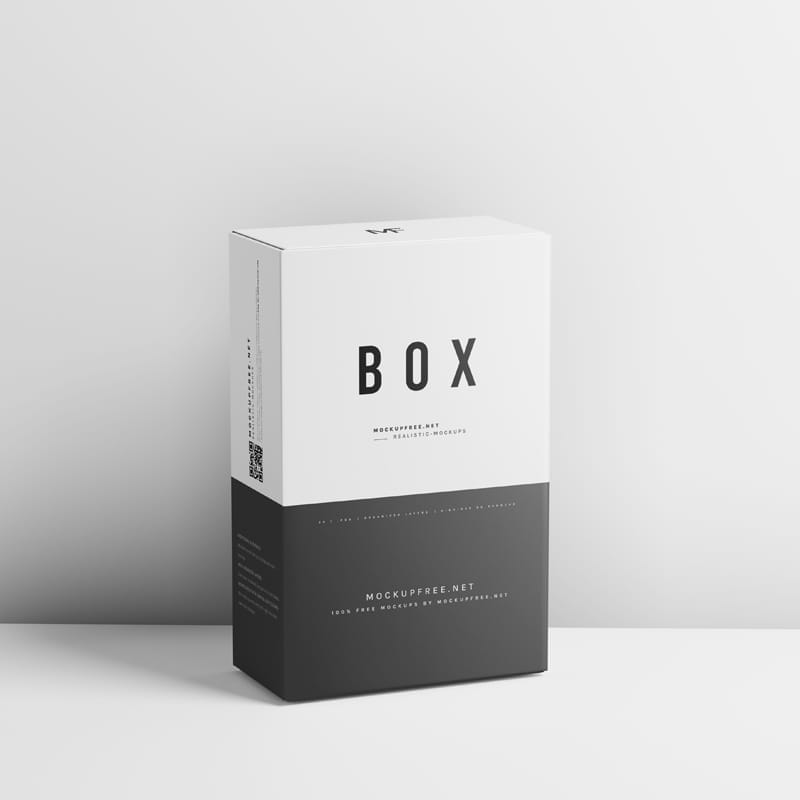 Cardboard Packaging Box Mockups