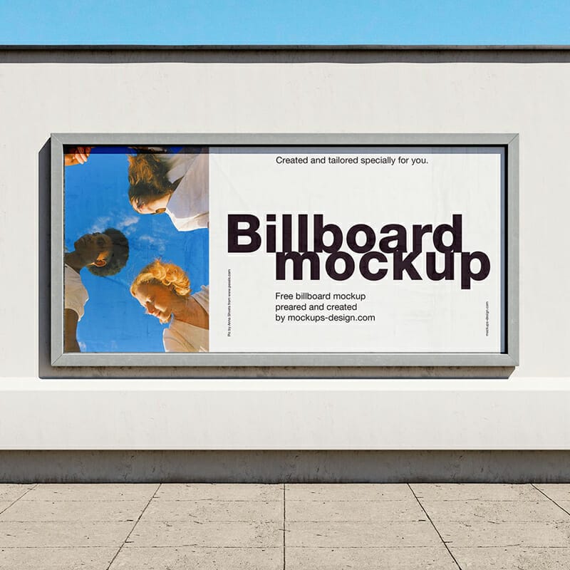 Clean and Simple Billboard Mockup