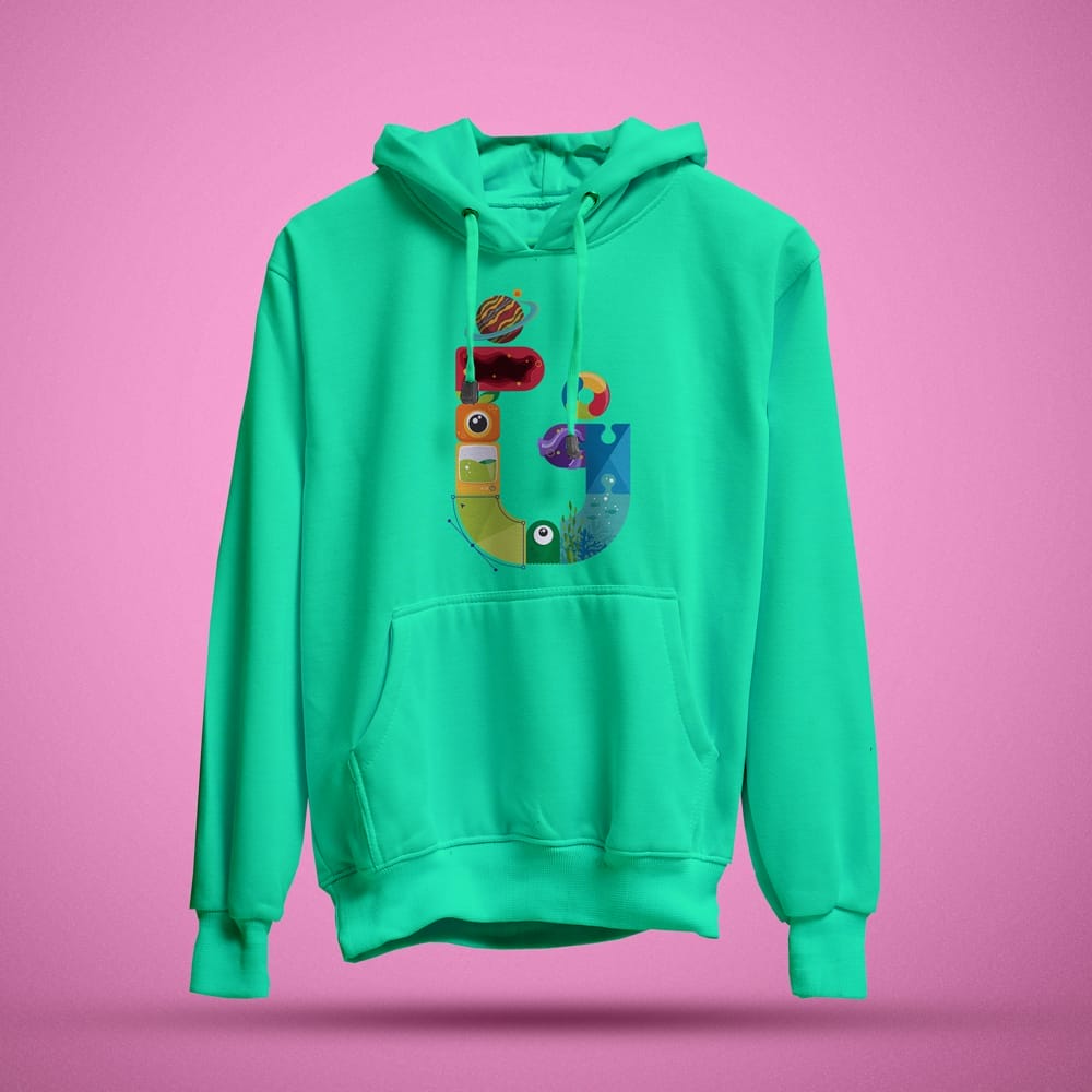 Free Hoodie Artwork Mockup PSD