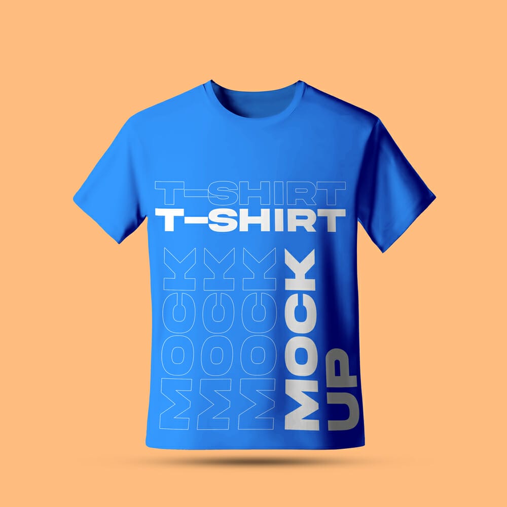 Free Tshirt Mockup Design PSD
