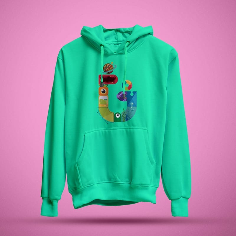 Hoodie Artwork Mockup PSD