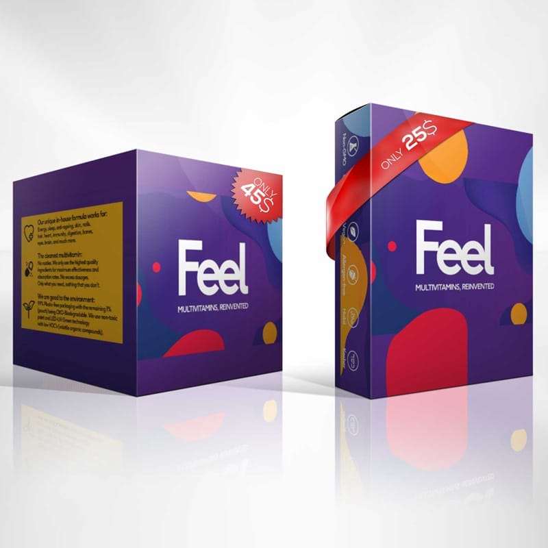 Medical Square Box Mockup