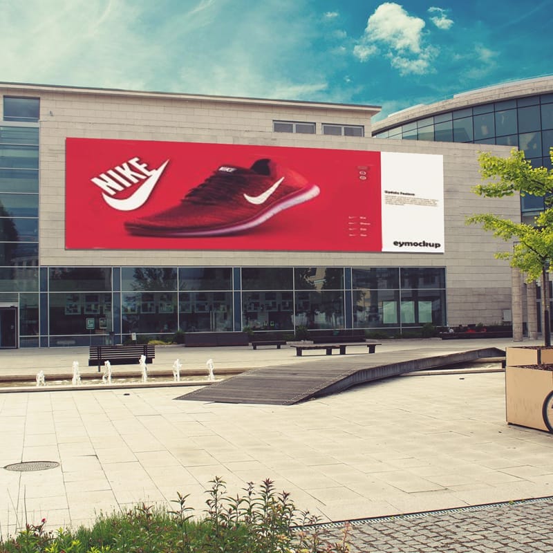 Nike Store Billboard Mockup