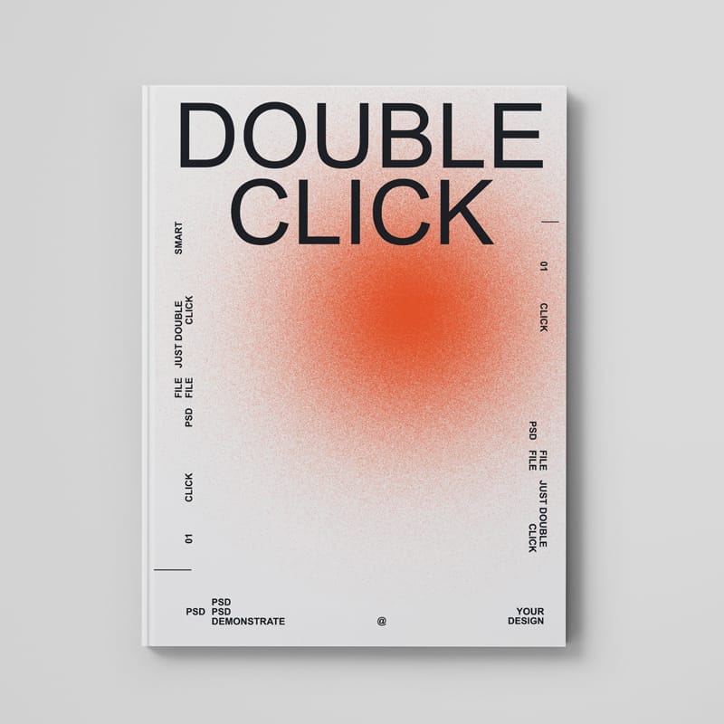 Photoshop Book Cover Mockup Template