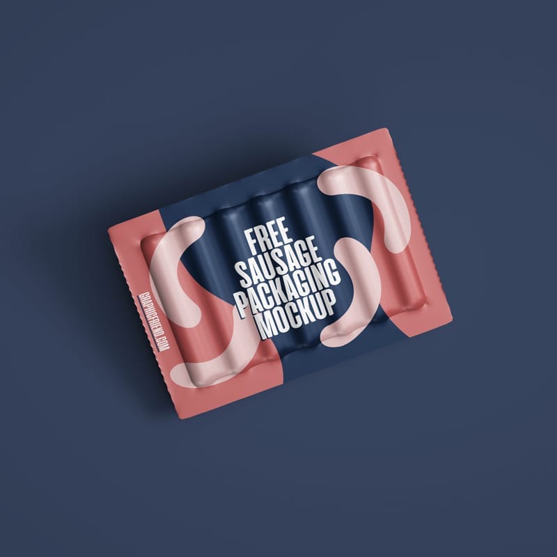 Sausage Packaging Mockup
