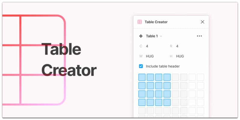 10+ Best Figma Table Plugins 2025