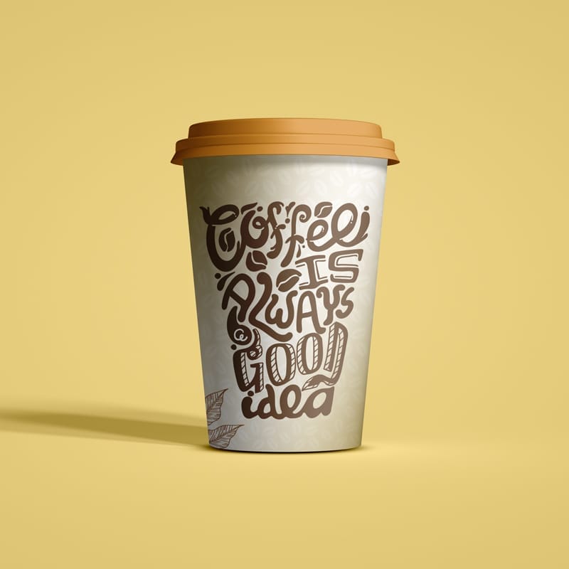 Tea and Coffee Cup Mockup