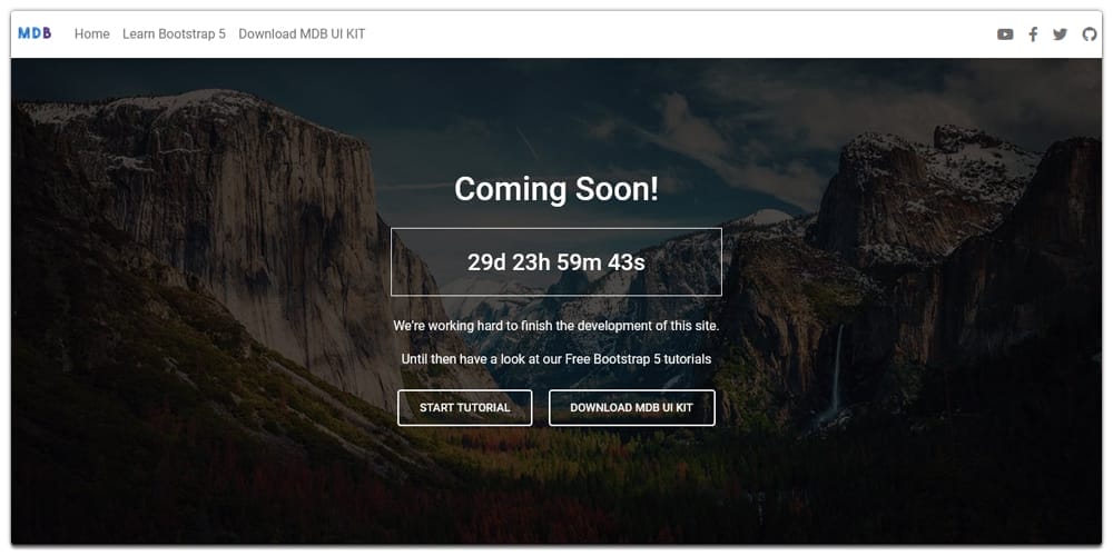 Unveiling The Best Bootstrap Coming Soon Templates