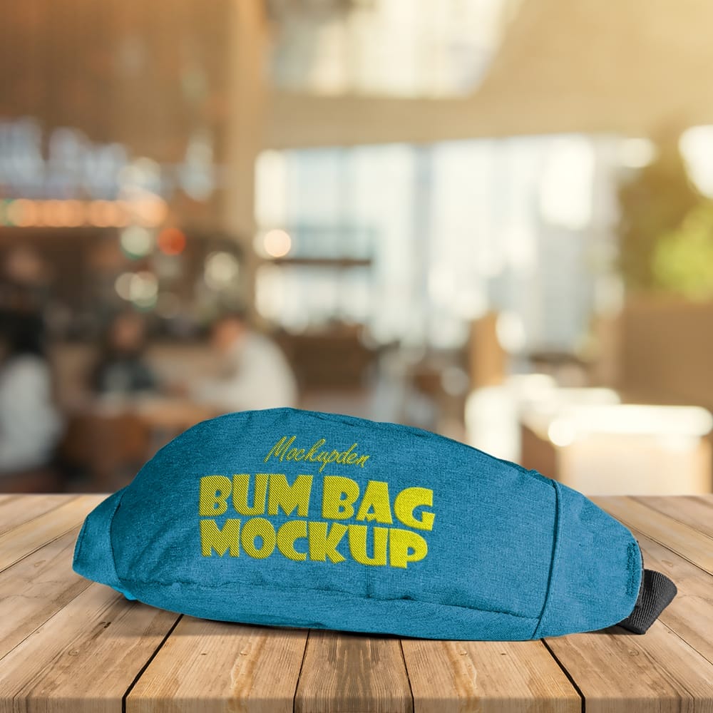 Bum Bag Mockup Template PSD