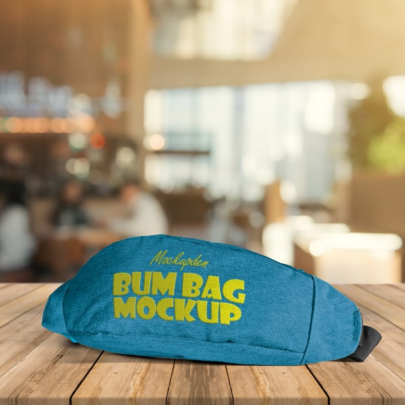 Bum Bag Mockup Template PSD