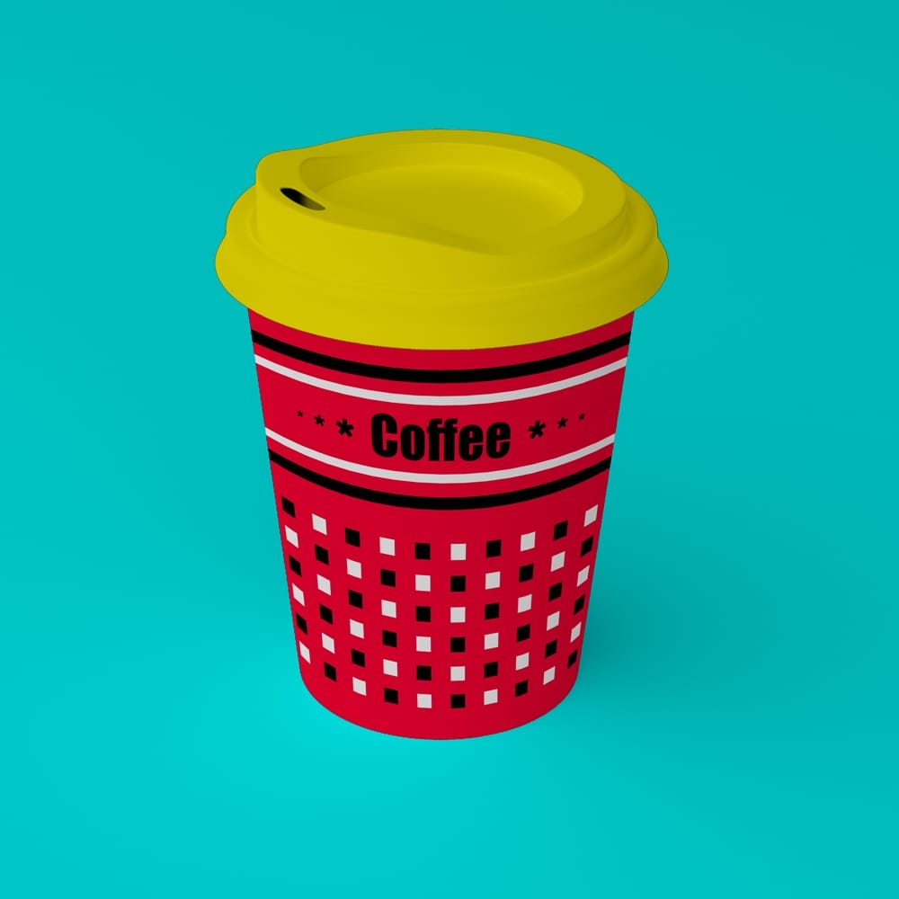 Coffee Cup Branding Mockup PSD