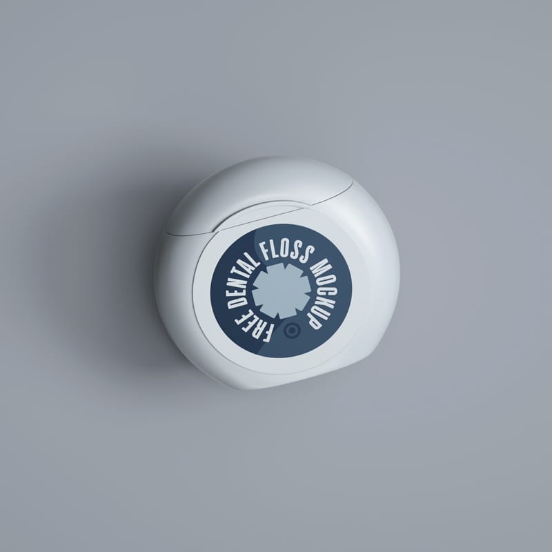 Dental Floss Mockup PSD