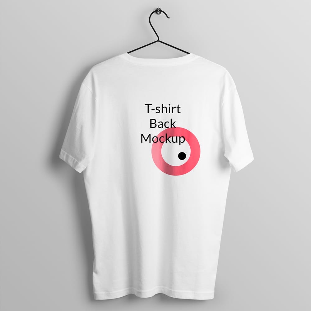 Free Oversized T-shirt Mockup PSD