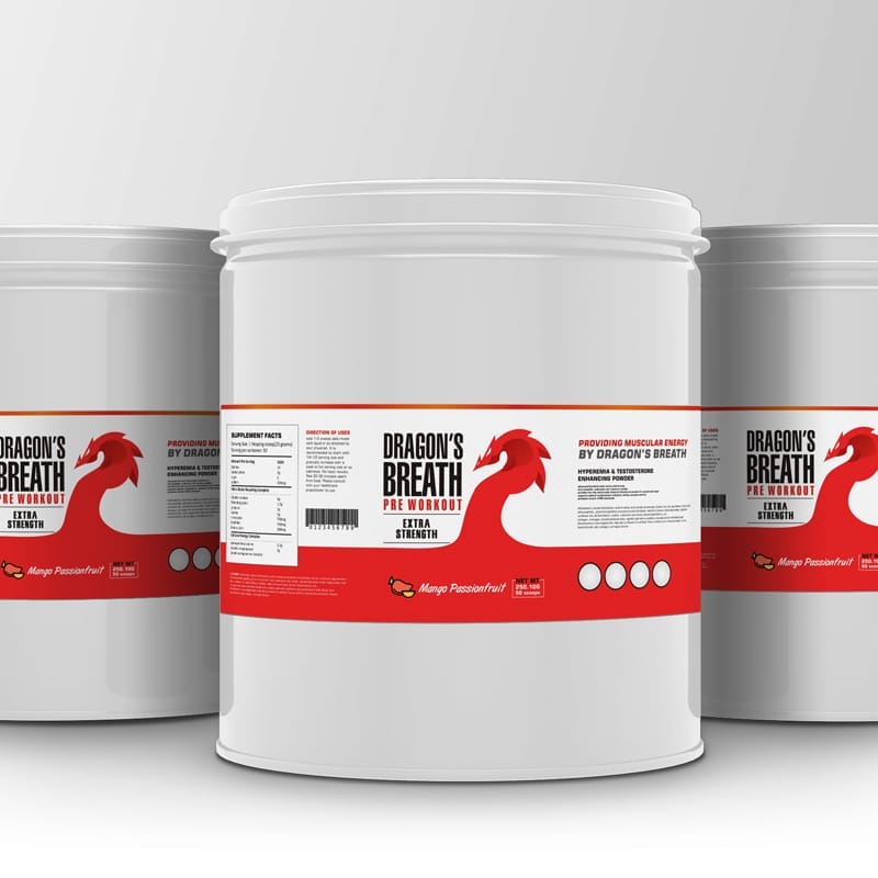 Product Bottle Label Mockup PSD