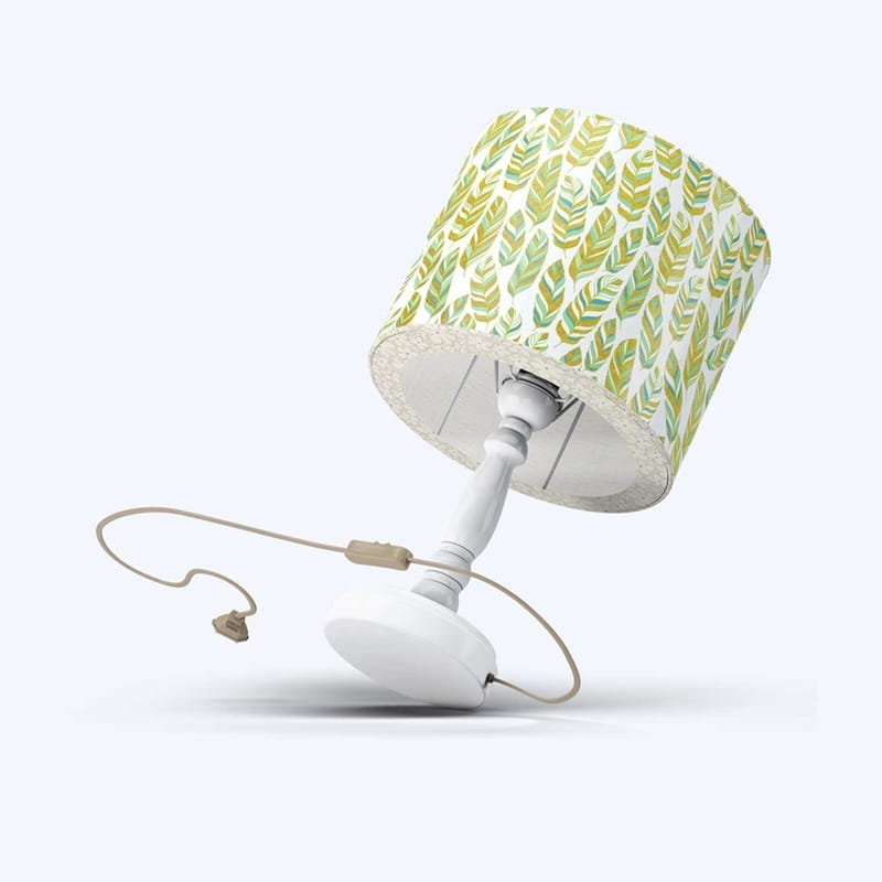 Side Table Lamp Artwork Mockup PSD