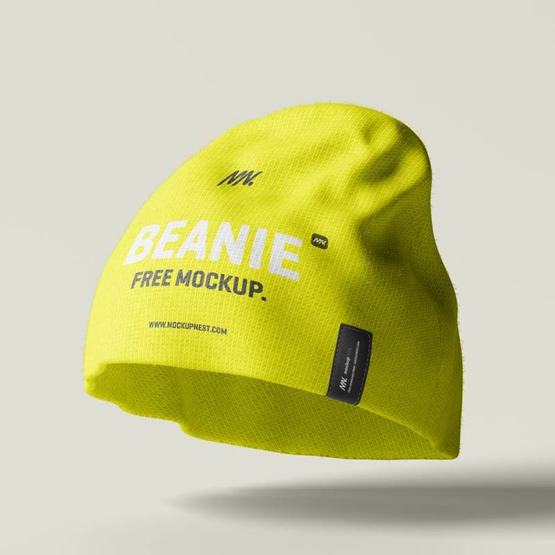 Beanie Hat Mockup PSD