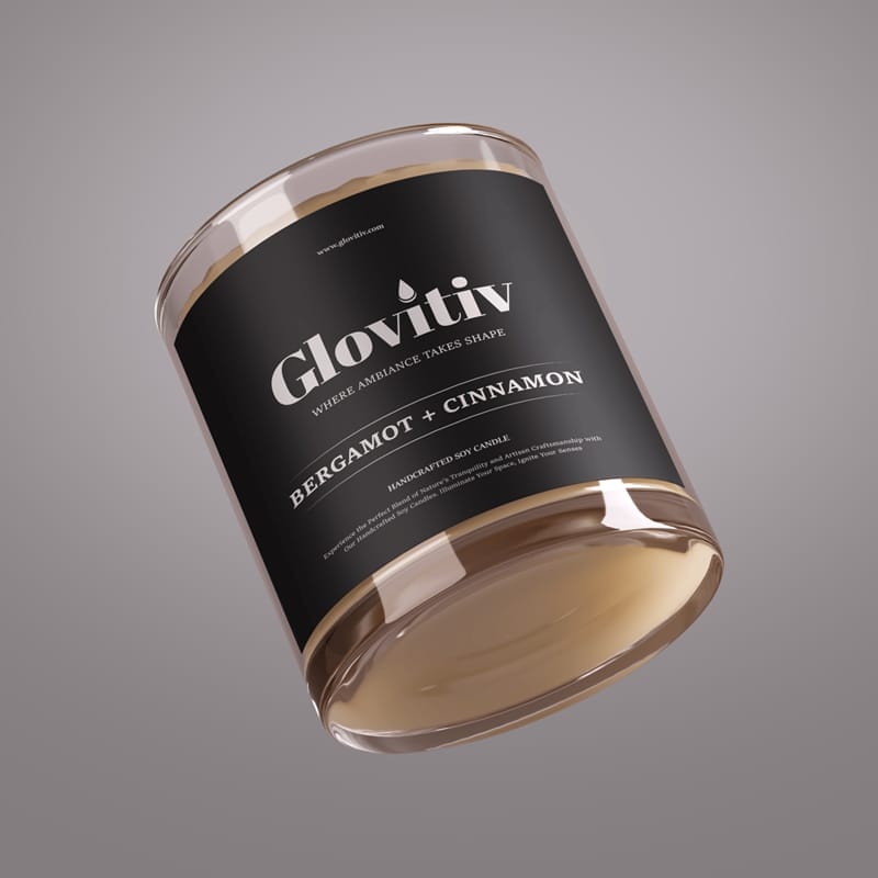 Free Candle Jar Mockup PSD