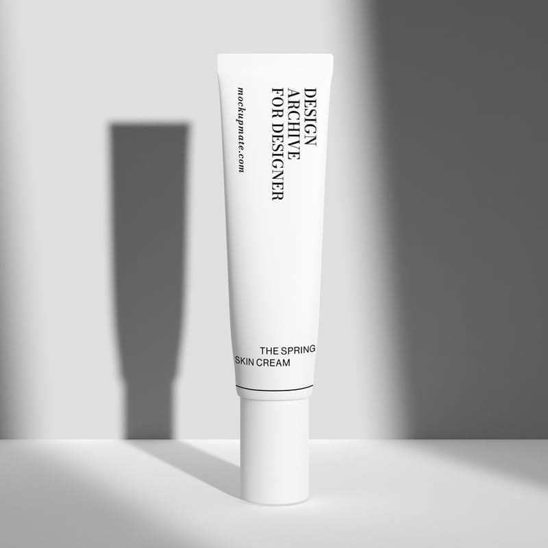 Cosmetic Tube Mockup Template PSD