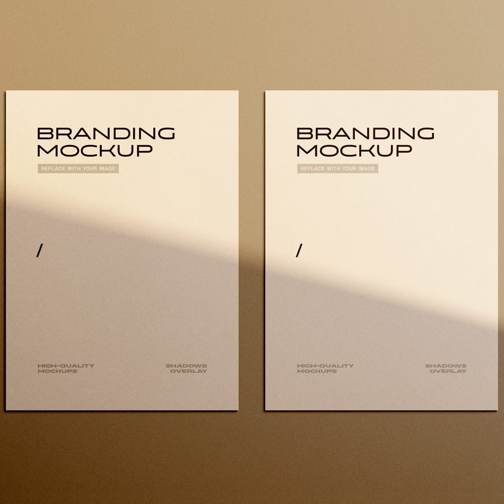 Free Branding Identity Letterhead Mockup PSD