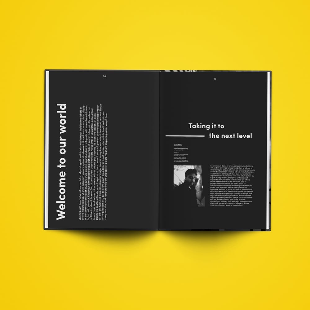 Free Editorial Magazine Mockup PSD free-editorial-magazine-mockup-psd