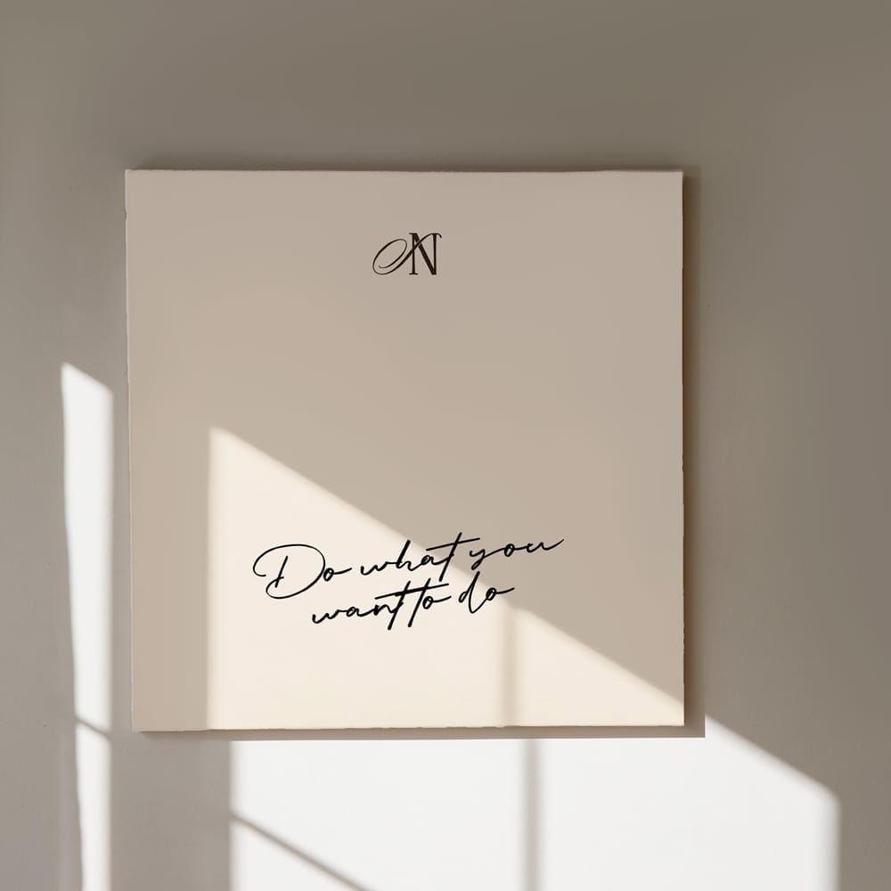 Free Minimal and Natural Tones Wall Frame Mockup PSD