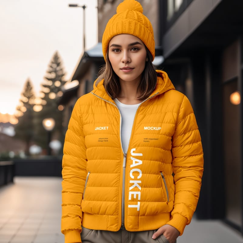 Free Jacket Mockup PSD