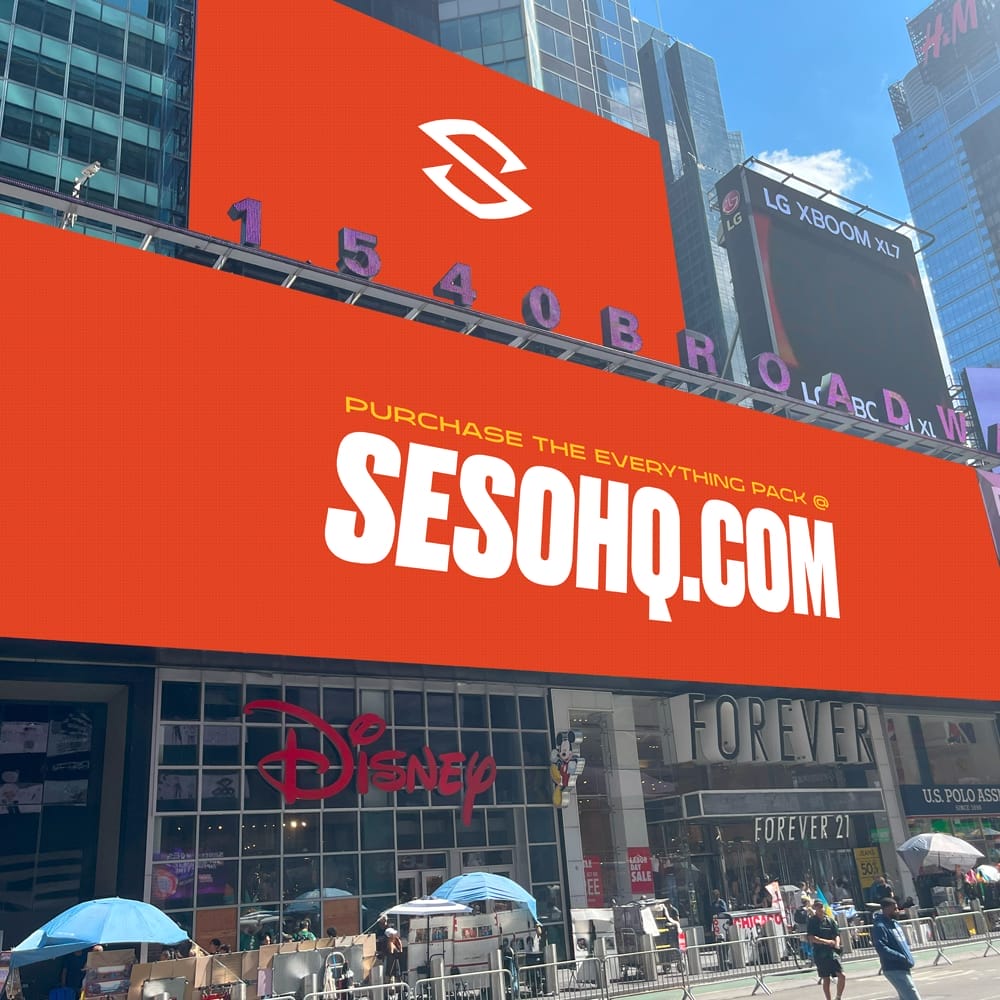 NYC Times Square Billboard Mockups PSD