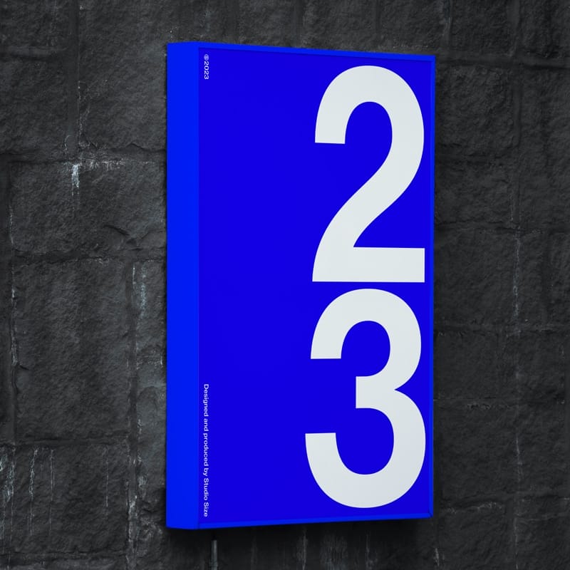 Sign Mockup Template PSD