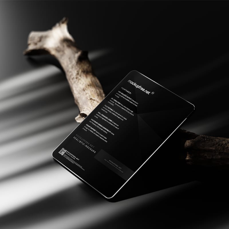 Unbranded Tablet Screen Mockups PSD