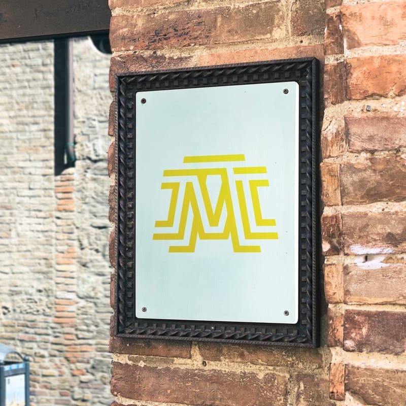 Window and Sign Logo Mockup PSD