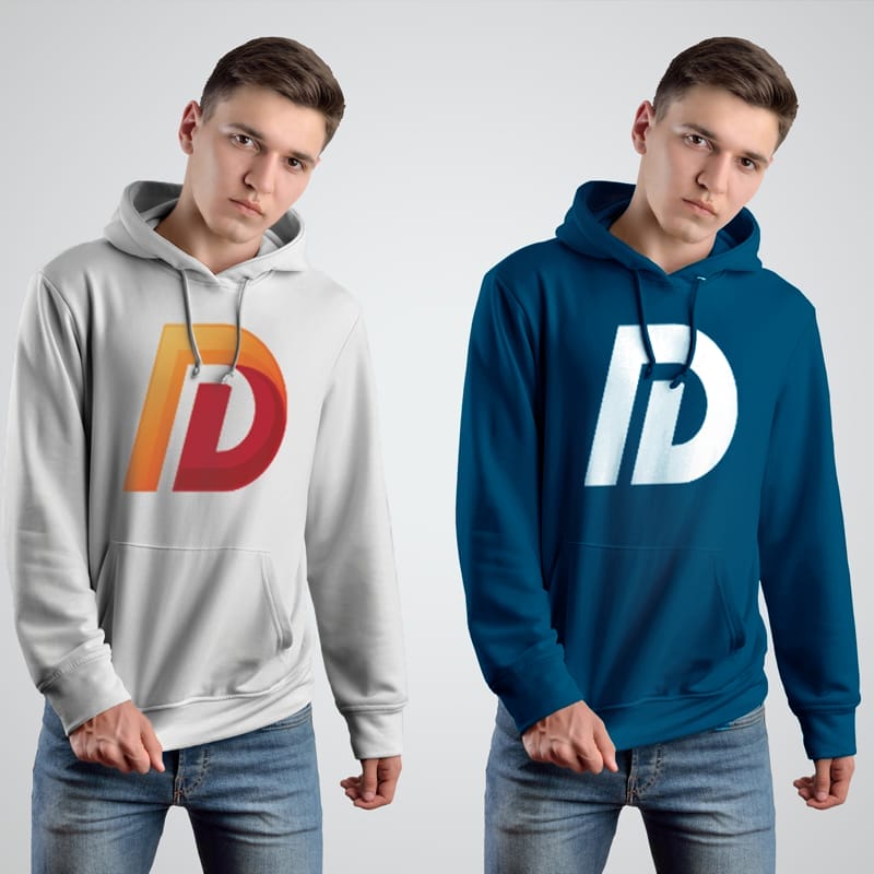 Winter Season Hoodie Mockup PSD