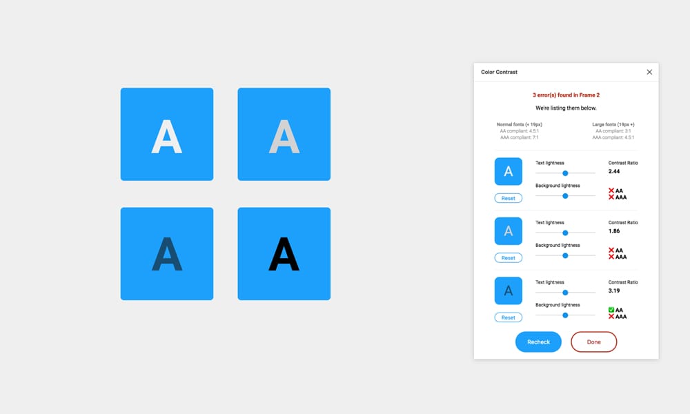 A11y Color Contrast Checker