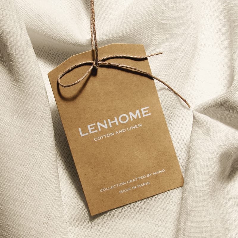 Apparel Tag Mockup PSD