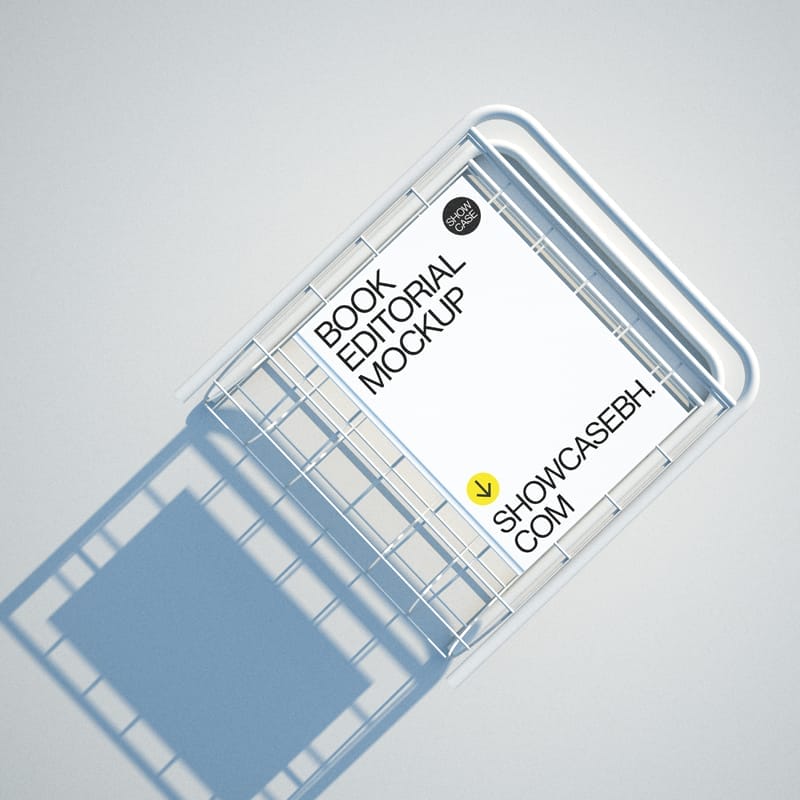 Book Folder Mockup PSD