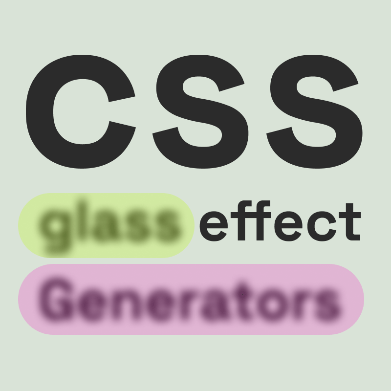 CSS Glass Effect