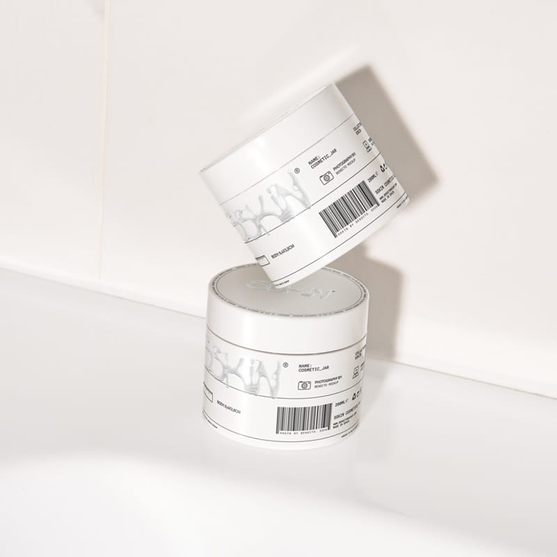 Cosmetic Jar Mockup Template