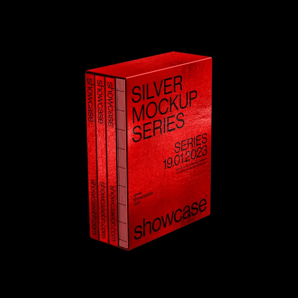 Free Book Folder Mockup Design PSD