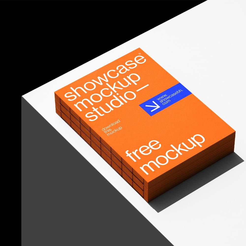 Free Book Mockup Template PSD