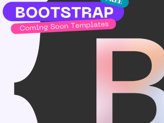 Free Bootstrap Coming soon Templates
