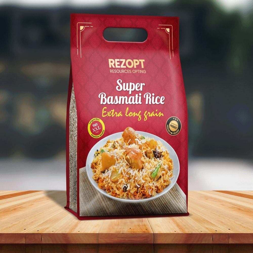 Free Glossy Rice Bag Mockup PSD