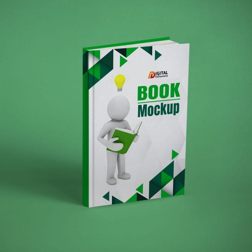 Free High-Quality Book Mockup PSD