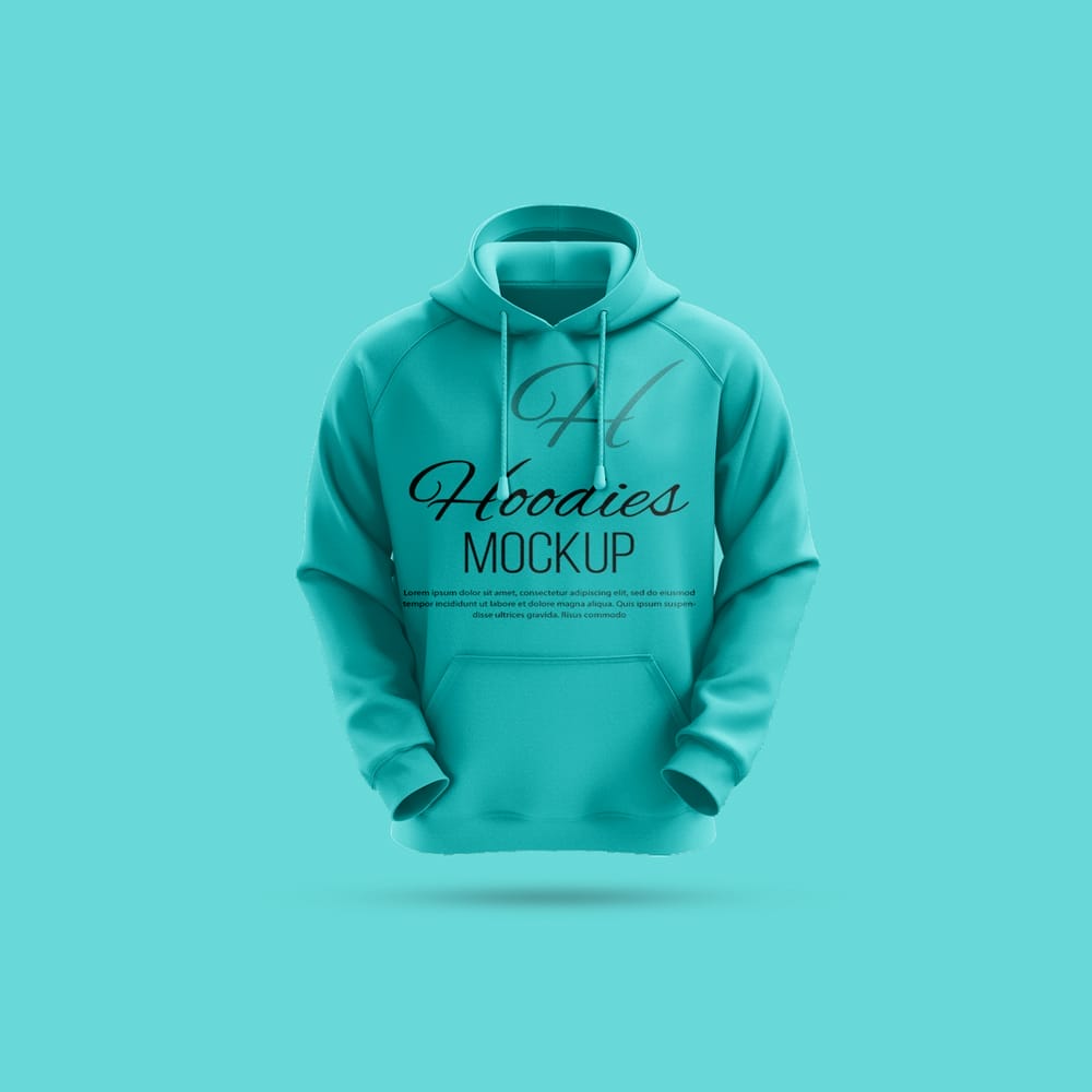 Free Men’s Hoodie Mockup Template PSD