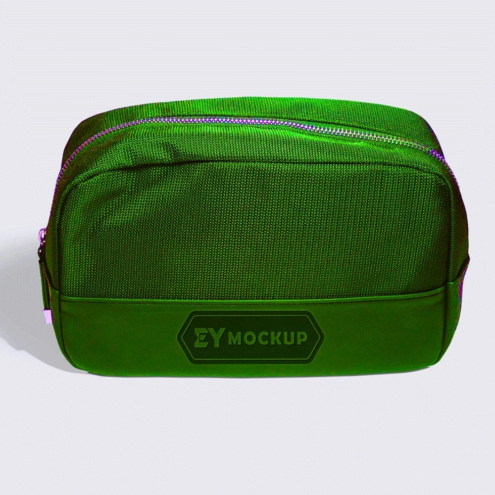 Free Pouch Bag Mockup Template PSD