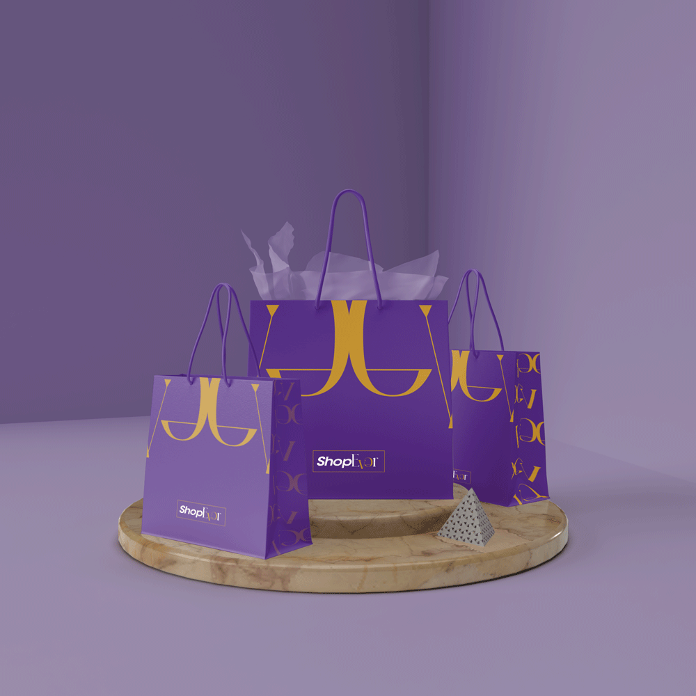 Free Shopever Bag Mockup PSD