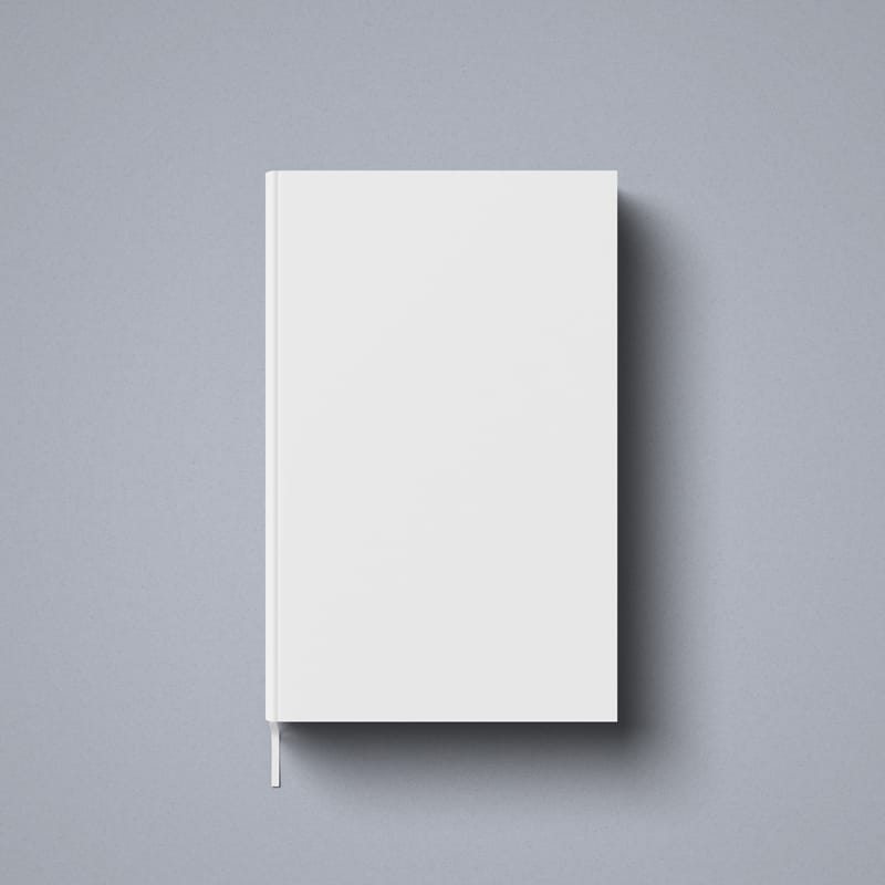 Hardcover Book Mockup Design PSD