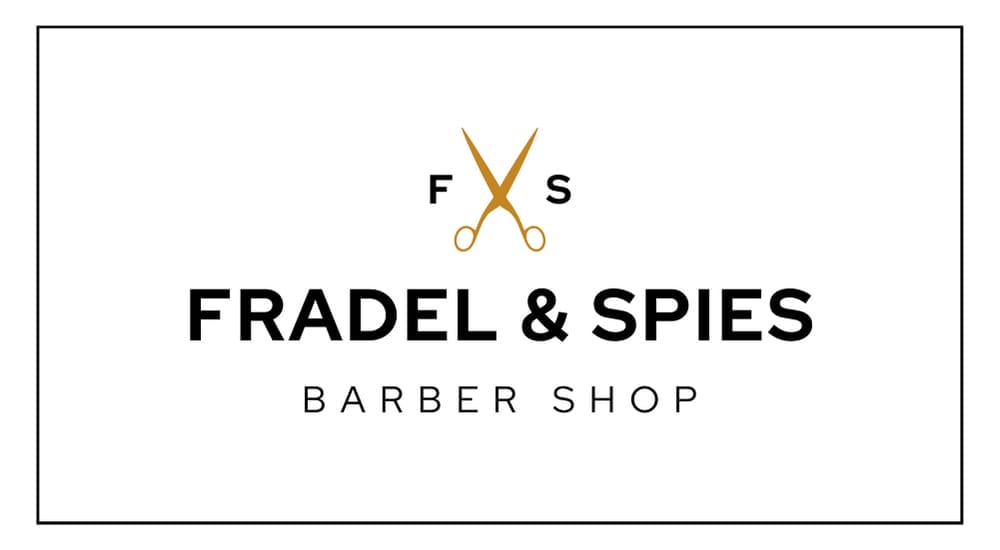 Modern Elegant Scissors Barber Business Card