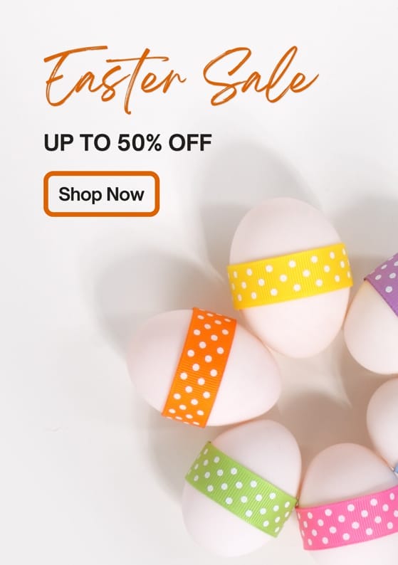 Modern Happy Easter Sale Poster