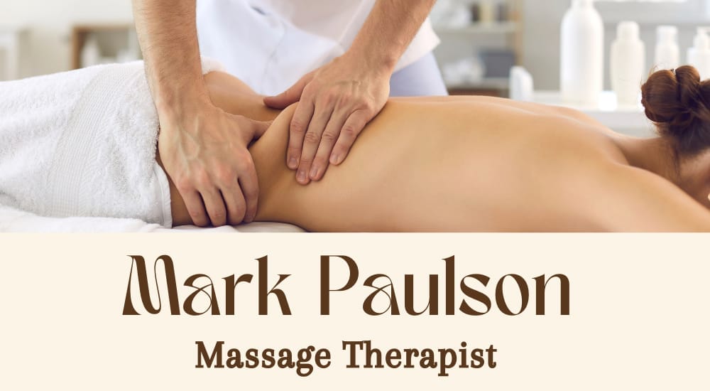 Modern Massage Therapist Business Card Template
