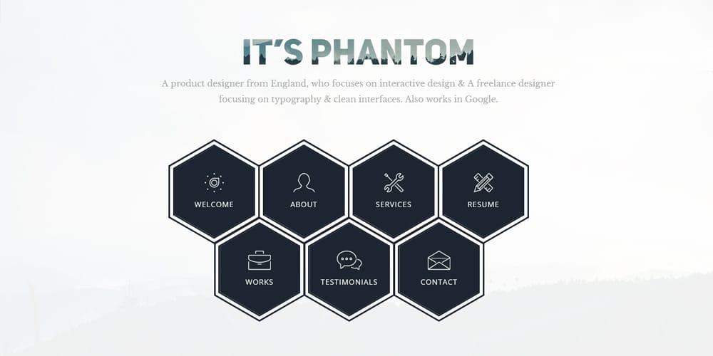 Phantom HTML5 Resume Template