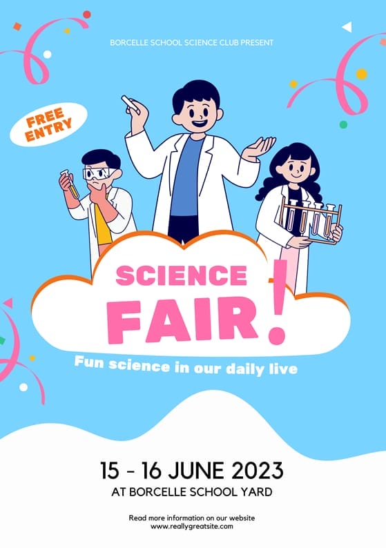 Science Fair Poster Template